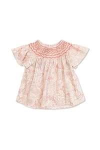 Bonpoint Adelice Smocked Blouse