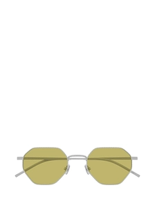 Bottega Veneta Eyewear Intrecciato Geometrical Sunglasses