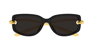 Bottega Veneta Eyewear Knot Rectangular Sunglasses