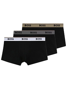 Boss Hugo Boss 3-Pack Logo Waistband Trunks