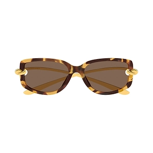 Bottega Veneta Eyewear Knot Rectangular Sunglasses