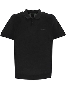 Boss Hugo Boss Button Detailed Knitted Polo Shirt