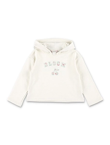 Bonpoint	Carmine Cherry Appliqué Hoodie