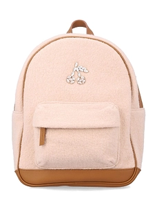 Bonpoint Cherry Logo Backpack