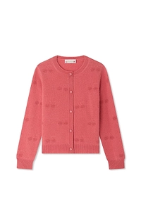 Bonpoint	Cherries Knitted Cardigan