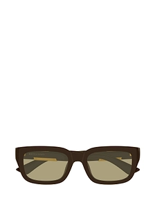 Bottega Veneta Eyewear Rectangle Frame Sunglasses