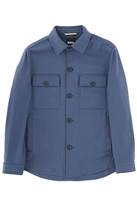 Boss Hugo Boss Button-Up Relaxed Fit Overshirt