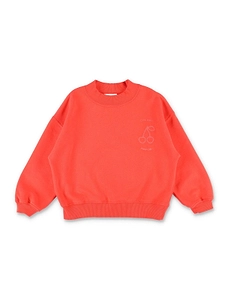 Bonpoint Cherry Printed Fleece Sweatshirt