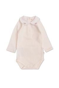 Bonpoint Cygne Long-Sleeved Bodysuit