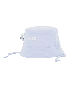 Hugo Boss Kids Reversible Striped Bucket Hat