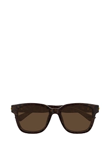 Bottega Veneta Eyewear Square Frame Sunglasses