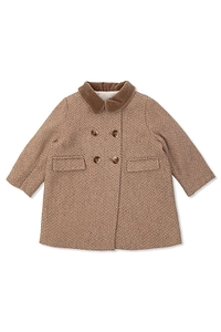 Bonpoint Double-Breasted Long-Sleeved Coat