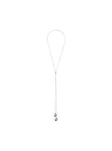 Bottega Veneta Fine Chain Sphere Necklace
