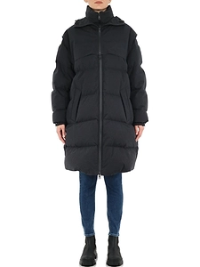 Bottega Veneta Funnel Neck Padded Coat