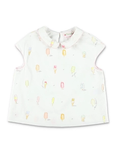 Bonpoint Elivia Ice-Cream Motif Blouse