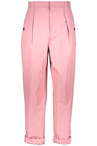 Bottega Veneta High Waist Pleat Detailed Trousers