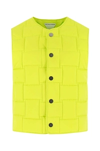 Bottega Veneta Intrecciato Patterned Padded Vest