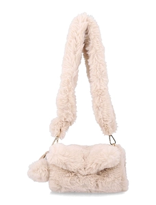 Bonpoint Faux Fur Shoulder Bag