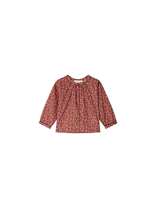 Bonpoint Floral Button Blouse