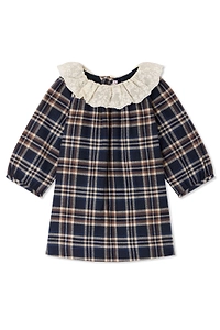 Bonpoint Flavili Checked Baby Dress