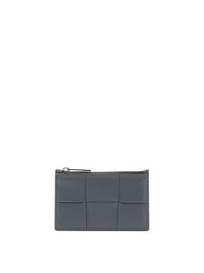 Bottega Veneta Intrecciato Zipped Cardholder