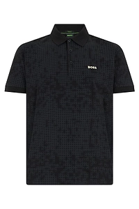 Boss Hugo Boss Geometric Short Sleeve Polo Shirt