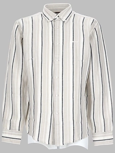 Boss Hugo Boss Striped Button-Down Shirt