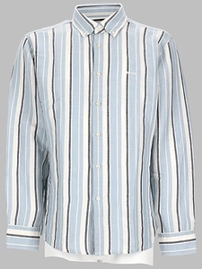Boss Hugo Boss Striped Button-Up Shirt