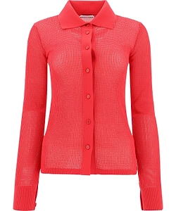 Bottega Veneta Mesh Buttoned Cardigan