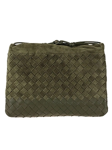 Bottega Veneta Medium Intrecciato Clutch Bag