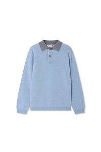 Bonpoint Jameson Contrast Collar Polo Shirt
