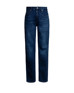 Boss Hugo Boss High Waist Straight-Leg Jeans