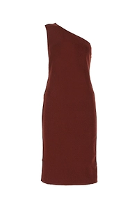 Bottega Veneta One Shoulder Knit Dress