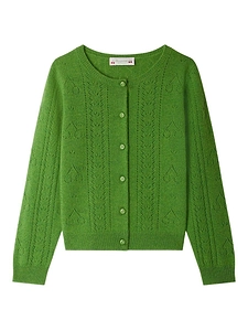 Bonpoint Josiane Pointelle Cardigan