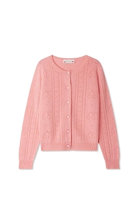 Bonpoint Josiane Crewneck Cardigan