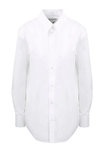 Bottega Veneta Pleated-Yoke Long-Sleeved Shirt