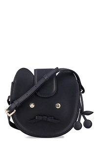 Bonpoint Juro Cat-Face Bow Shoulder Bag