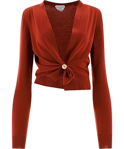 Bottega Veneta Ring Detail Cardigan