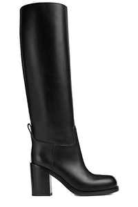 Bottega Veneta Round-Toe Heeled Boots