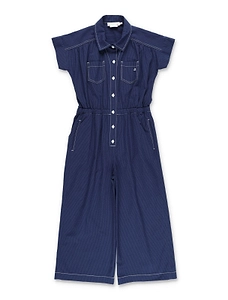 Bonpoint	Lania Striped Jumpsuit
