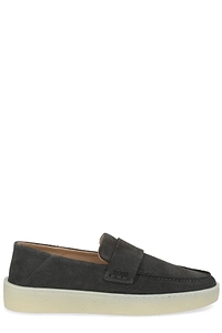 Boss Hugo Boss Tonal Stitched Slip-On Boat Shoes