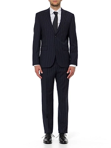 Boss Hugo Boss Two-Piece Striped Tailored Suit