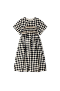 Bonpoint Lelou Smocked And Hand-Embroidered Dress