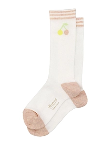 Bonpoint Liatris Cherry Socks