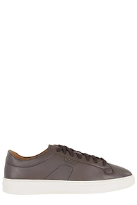 Boss Hugo Boss Logo Debossed Lace-Up Sneakers