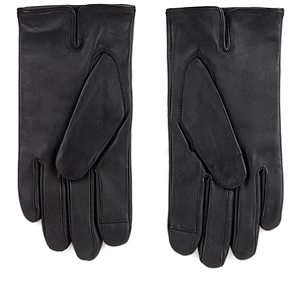 Boss Hugo Boss Wool Lined Leather Gloves