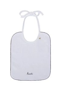 Bonpoint Logo Embroidered Bib Set