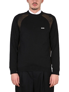 Boss Hugo Boss Logo Detailed Regular Fit Sweatshirt