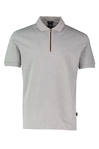 Boss Hugo Boss Zip Detailed Short-Sleeved Polo Shirt