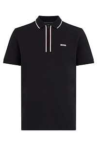 Boss Hugo Boss Zip Placket Polo Shirt